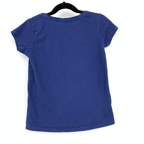 Sfera Short Sleeve Crew Neck T-Shirt Girls Size 8-9 Blue - Picture 2 of 6